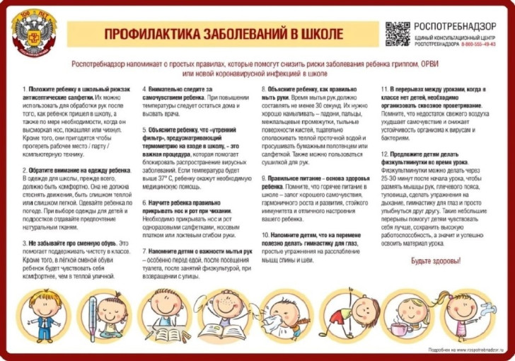Простые правила для родителей школьников по профилактике гриппа, ОРВИ и новой коронавирусной инфекции (COVID-19)! Простые правила для родителей школьников по профилактике гриппа, ОРВИ и новой коронавирусной инфекции (COVID-19)!.